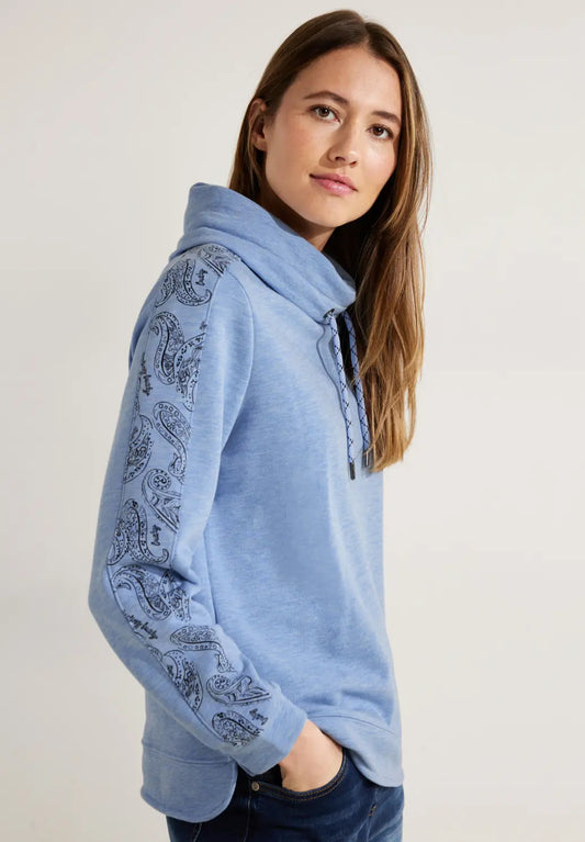 Cecil - Printed Sweatshirt - 302558