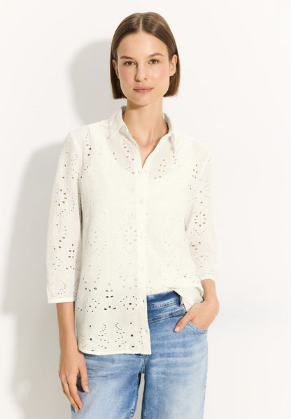 Cecil - Embroidered Blouse - 344757