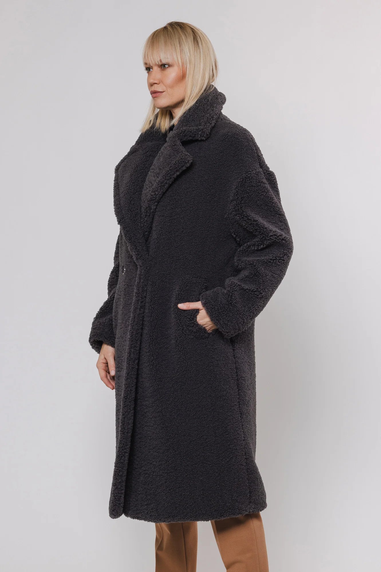 Rino & Pelle Elicia teddy fur coat