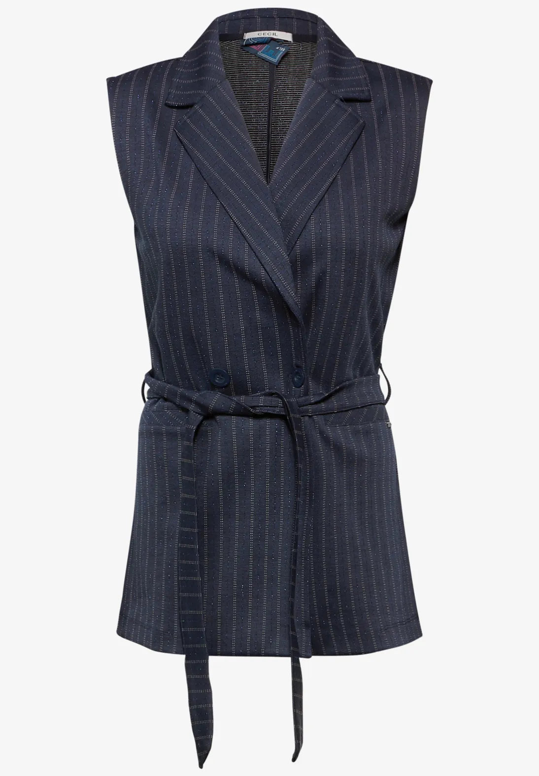 Cecil - Blazer-Vest Pinstripe - 220253