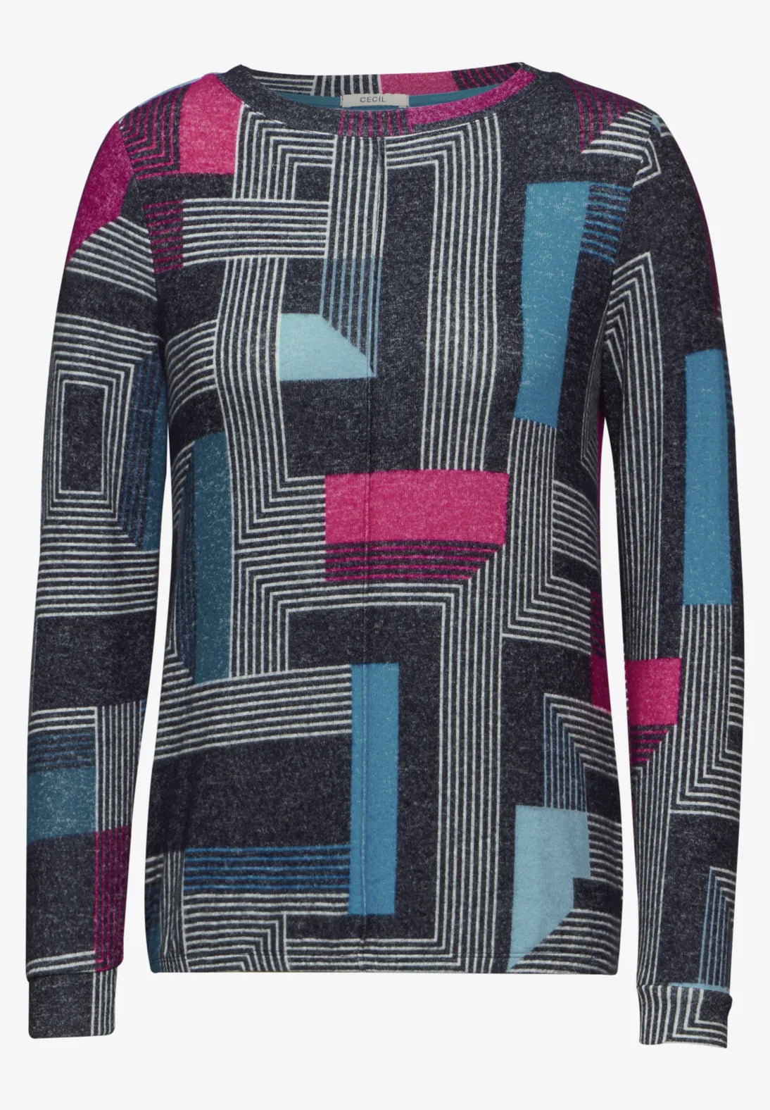 Cecil - Cosy Multicoloured Shirt - 322085