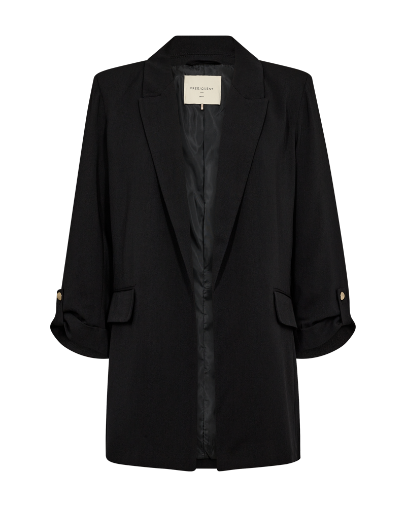 Freequent - Blazer with Turn Up Sleeve - 204724