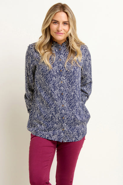 Brakeburn - Flowing Spot Blouse - 10803