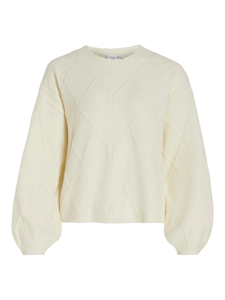 Vila - Saka Longsleeved Detailed Knit - 14092413