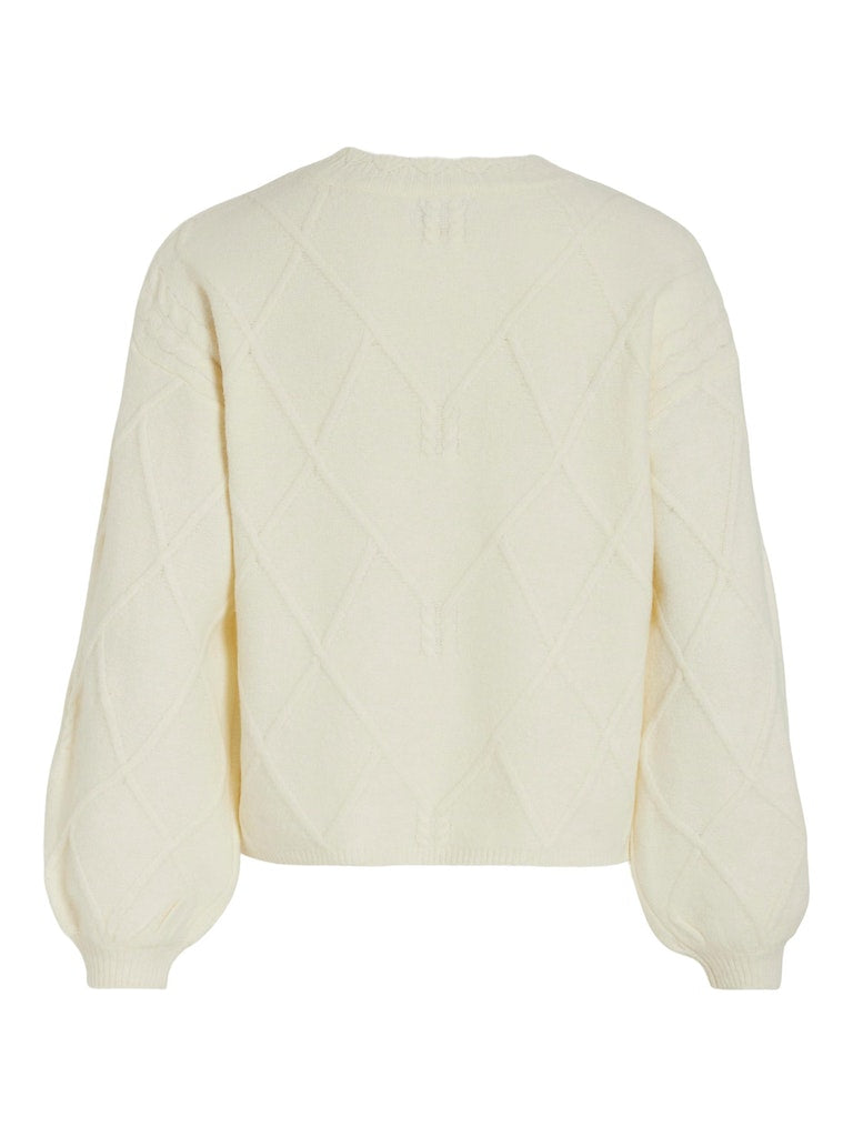 Vila - Saka Longsleeved Detailed Knit - 14092413