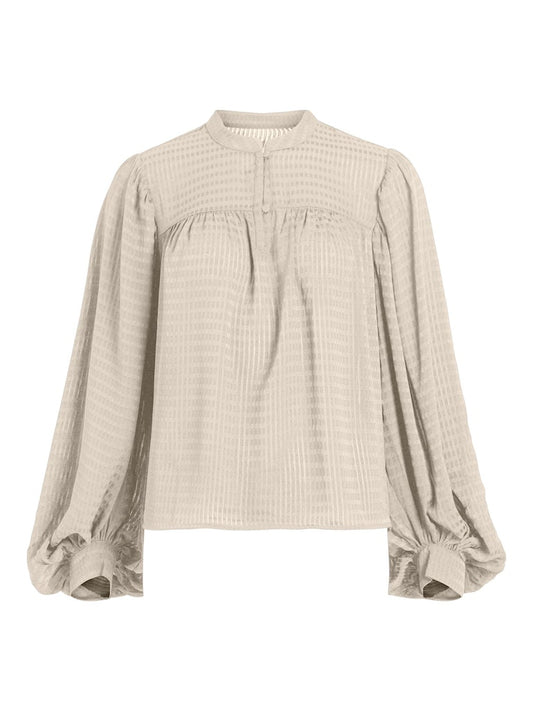 Vila - Stella Longsleeve Blouse - 14094601