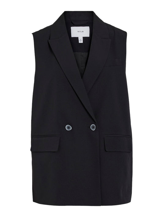 Vila - Mary Sleeveless Tailored Vest - 14098666