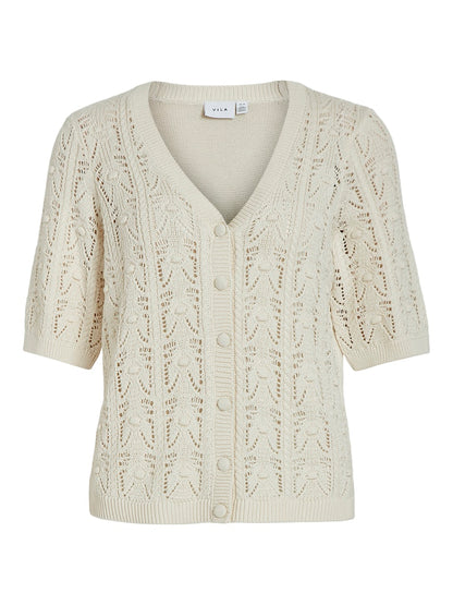 Vila - Thena V-Neck Cardigan - 14098540