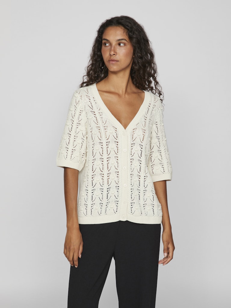 Vila - Thena V-Neck Cardigan - 14098540