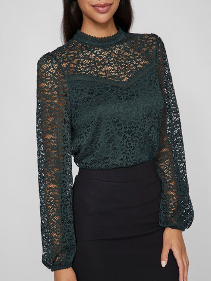 Vila - Glaze Lace Tops - 14098935