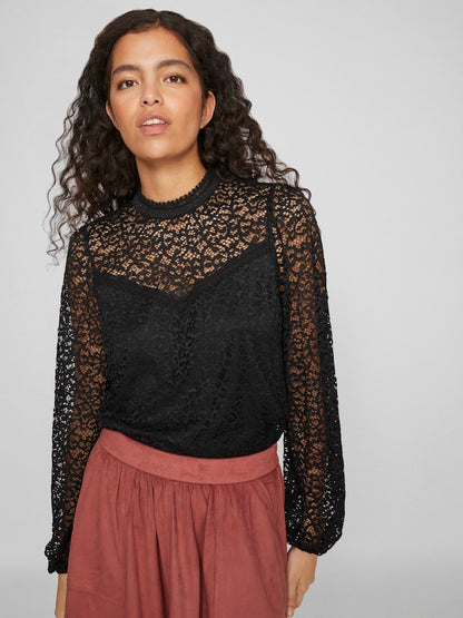 Vila - Glaze Lace Tops - 14098935