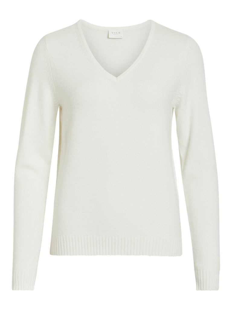 Vila - V-Neck Knit Tops - 14042769w4