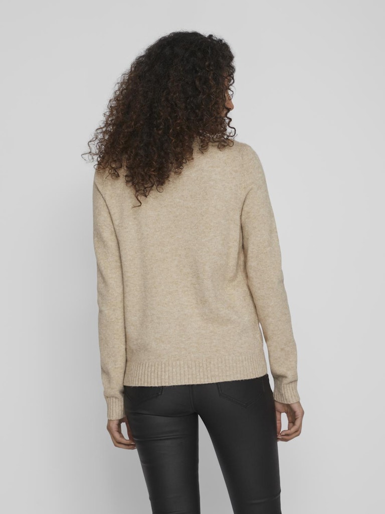 Vila - V-Neck Knit Tops - 14042769w4