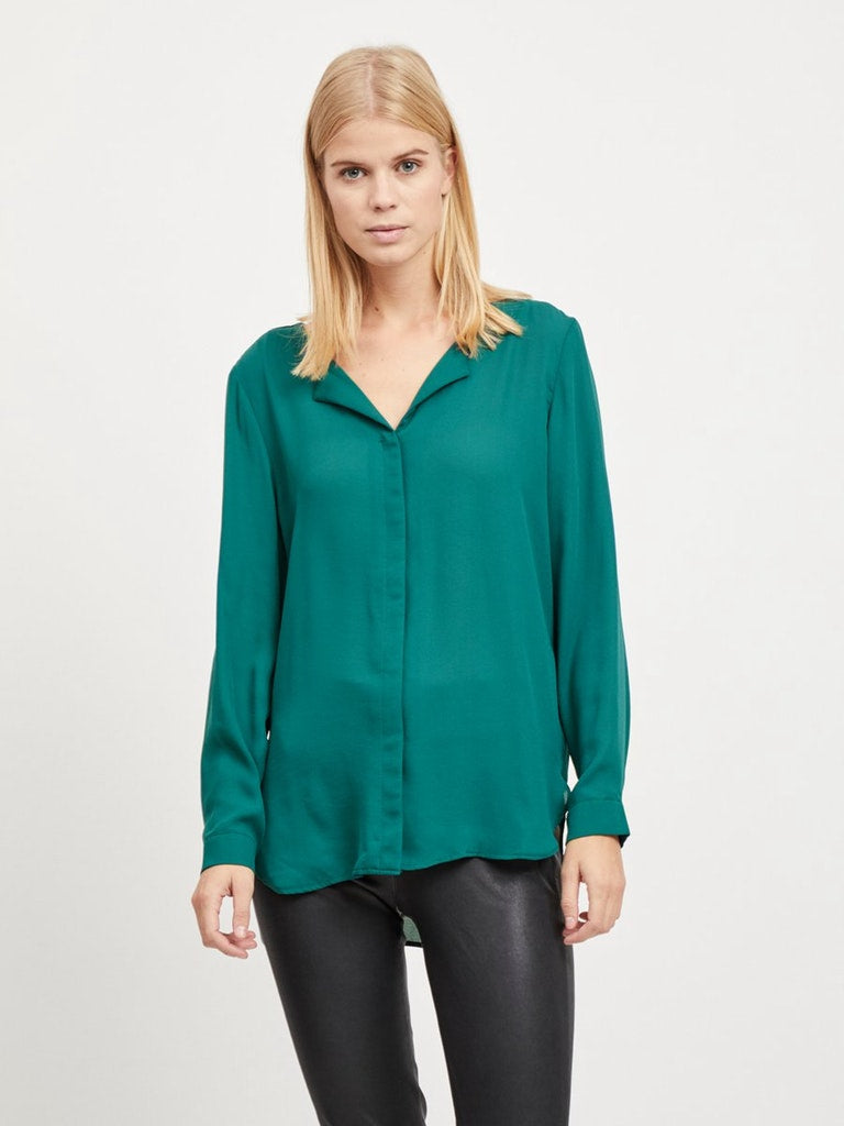 Vila - Lucy Longsleeve Shirt - 14044253W