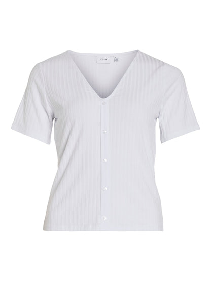 Vila - Shortsleeved Top - 14089282