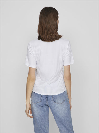 Vila - Shortsleeved Top - 14089282