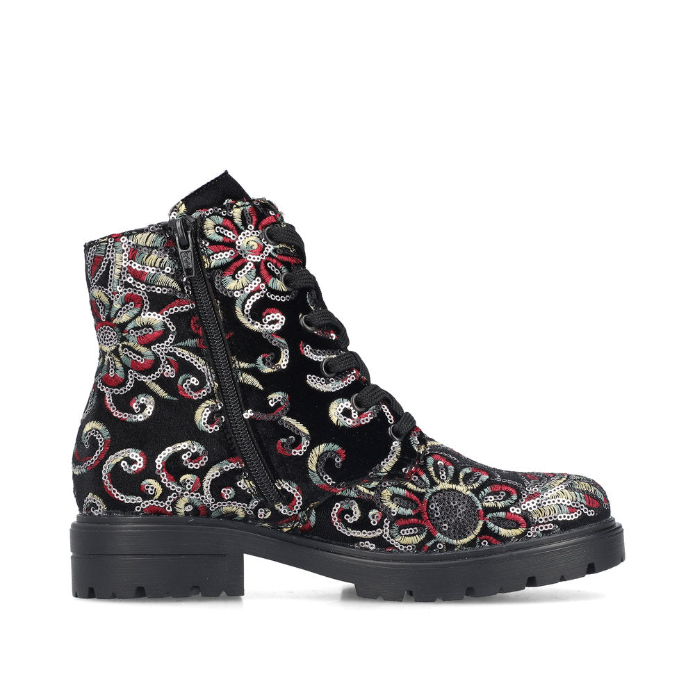 Rieker - Swirl Design Ankle Boot - Z2841