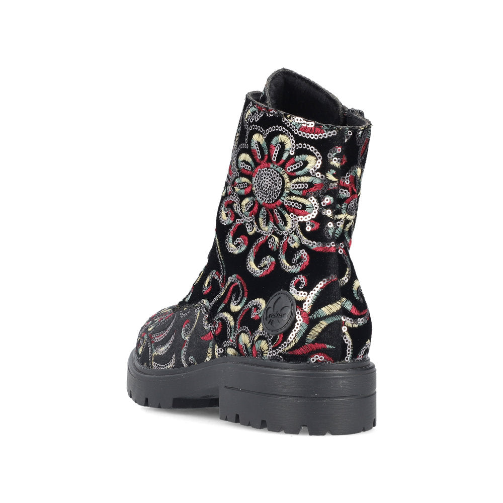 Rieker - Swirl Design Ankle Boot - Z2841