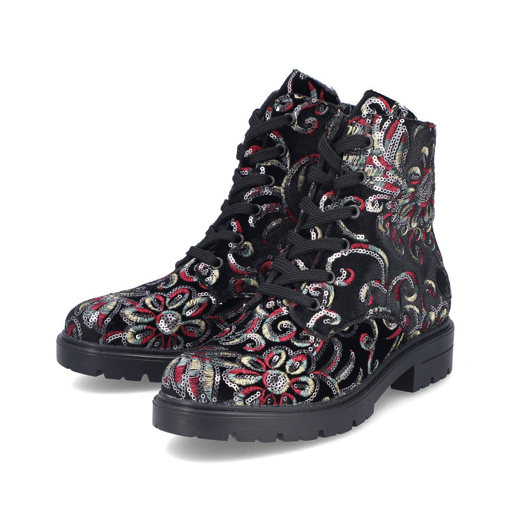 Rieker - Swirl Design Ankle Boot - Z2841