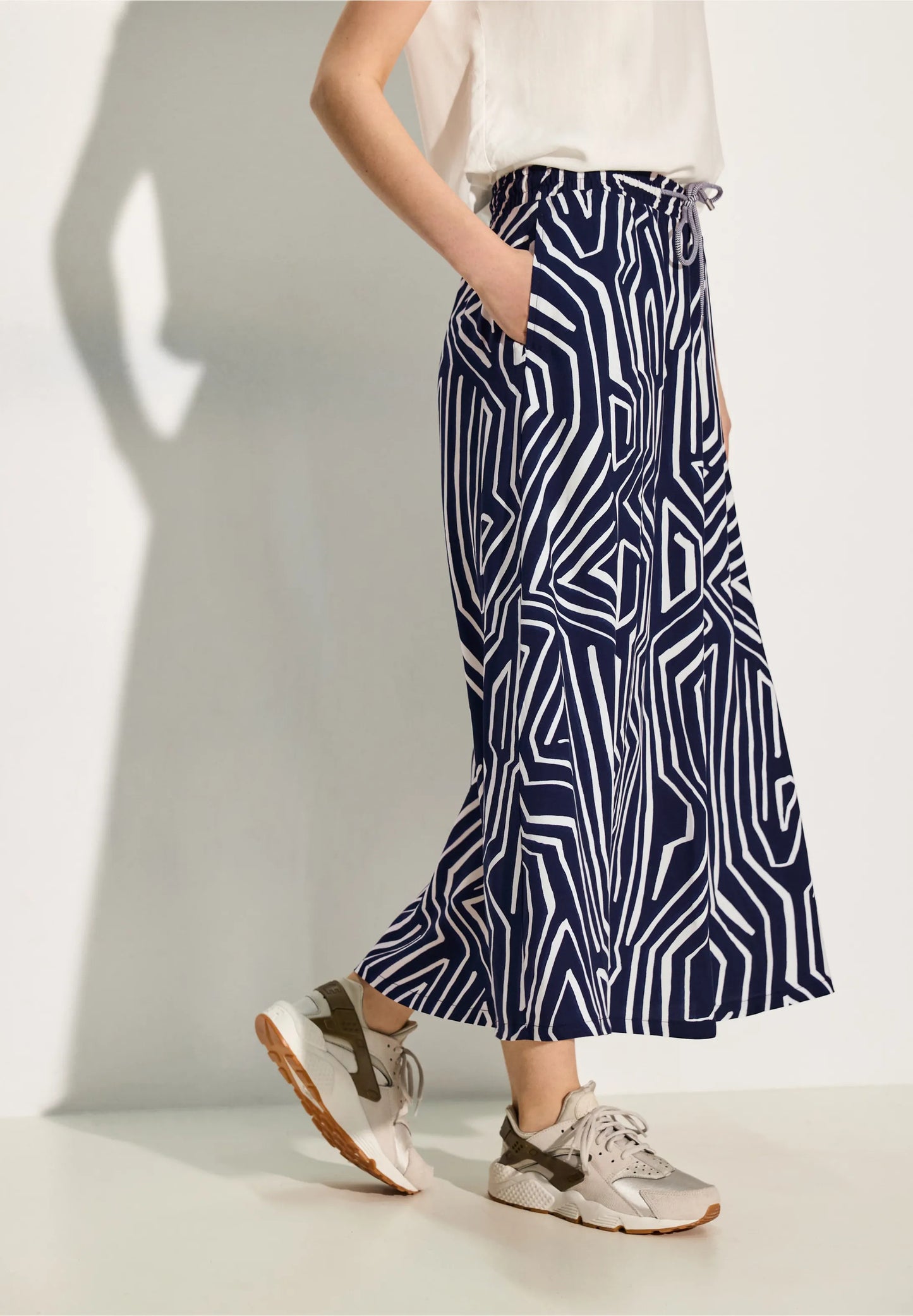 Cecil - Maxi Skirt AOP - 361528