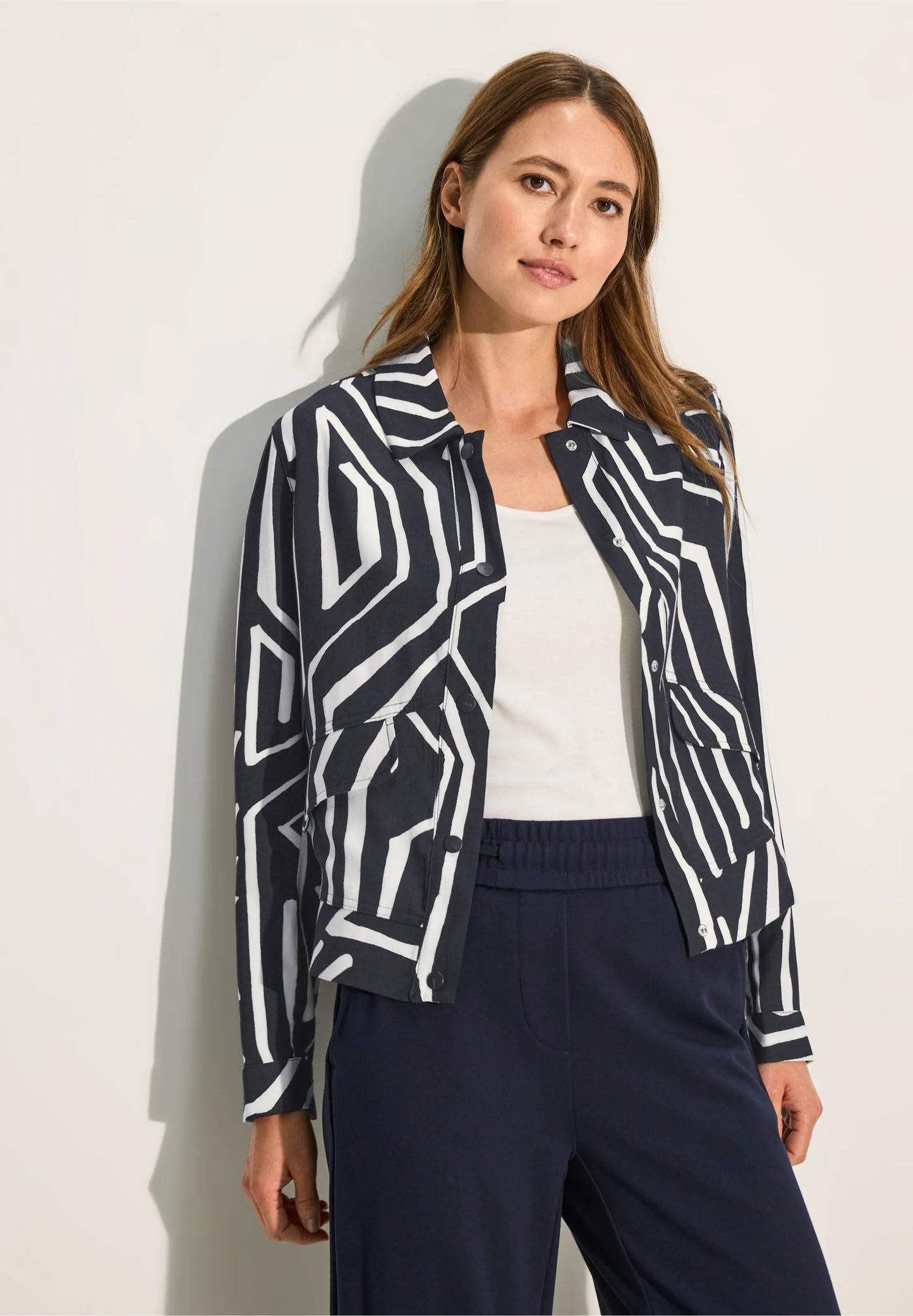 Cecil - Printed Short Jacket - 212199