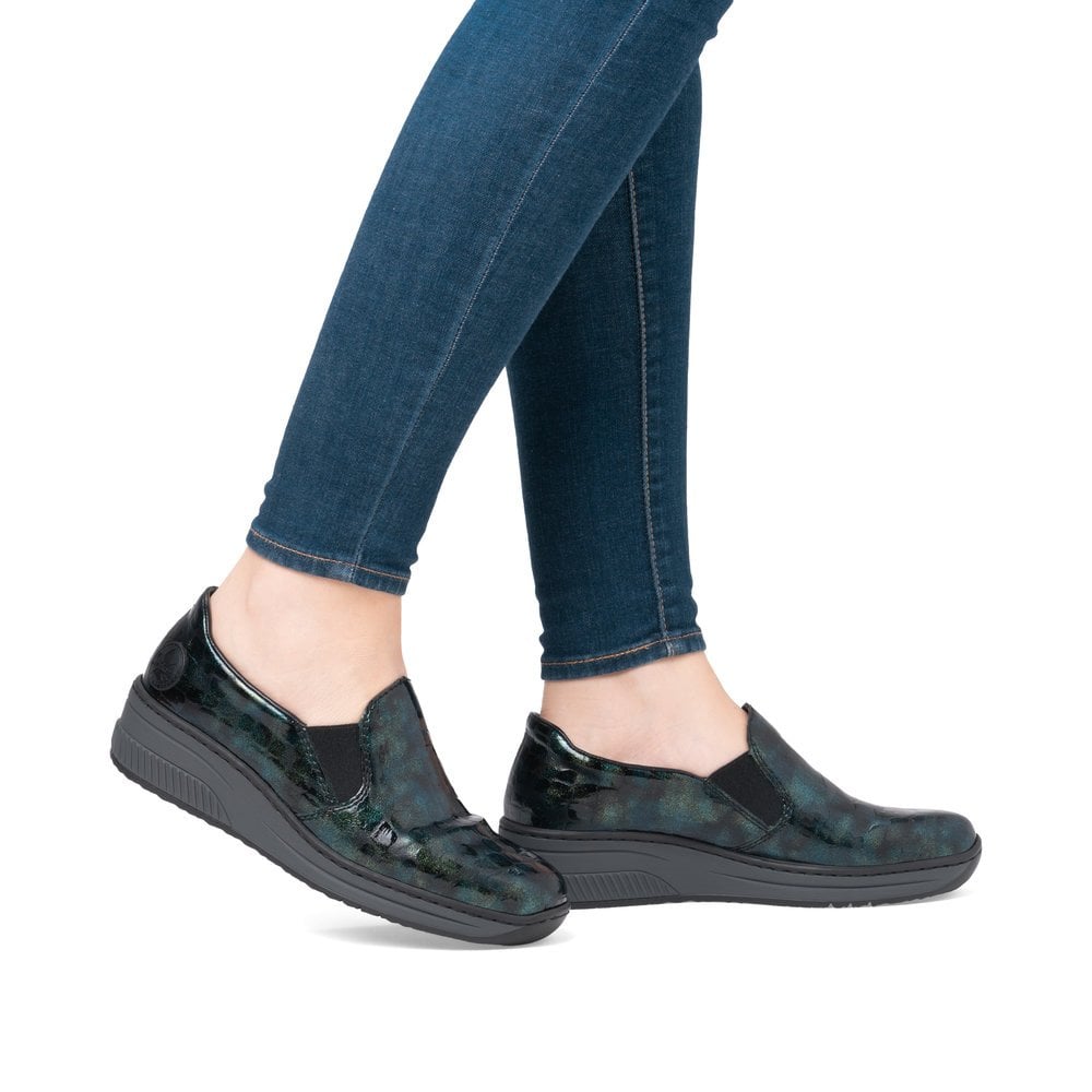 Rieker - Patent Slip On - 48752-92