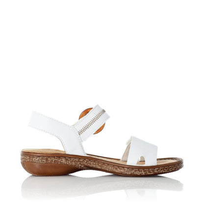 Rieker - Flat Velcro Sandals - 628Z3