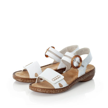 Rieker - Flat Velcro Sandals - 628Z3