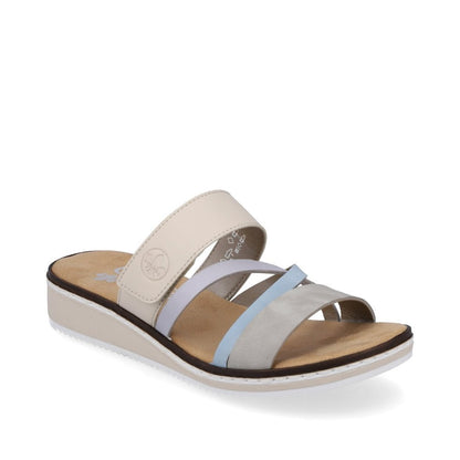 Rieker - Metallic Hook and Loop Sandal - V3652S4