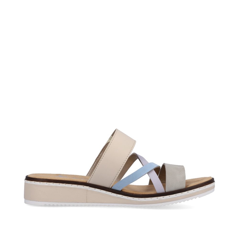 Rieker - Metallic Hook and Loop Sandal - V3652S4