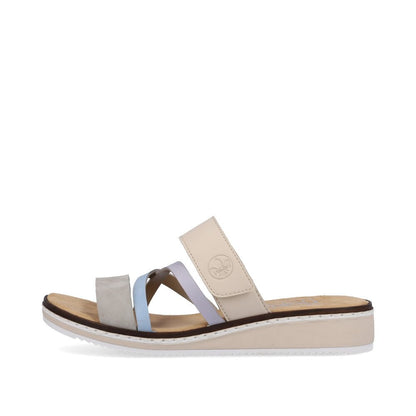 Rieker - Metallic Hook and Loop Sandal - V3652S4