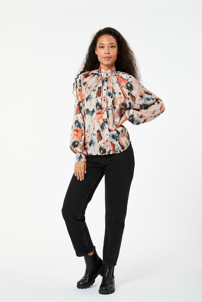 Zibi London - Pinko Floral Print Shirt - 6010101